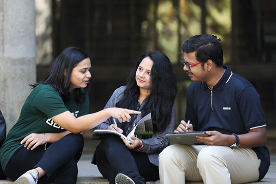 IIMB student at campus